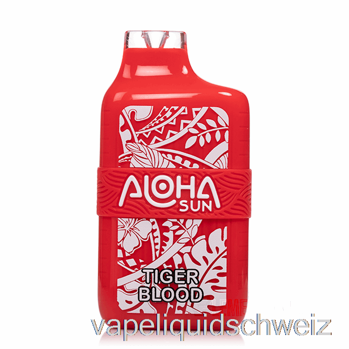 Aloha Sun 7000 Einweg-Tigerblut-Vape-Liquid E-Liquid Schweiz